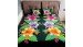 Best Quality Rayon Bedsheet Hand Painted Floral Handmade Design